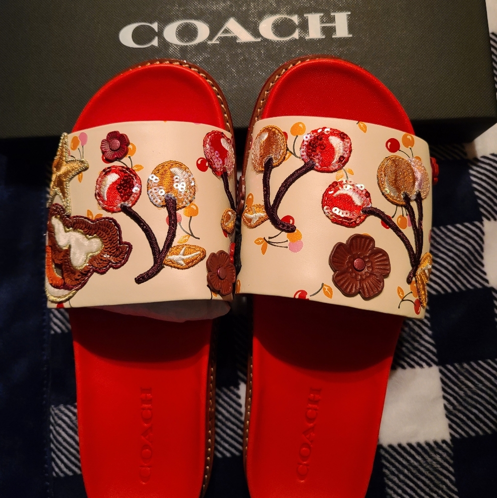 Coach Slide Sandals